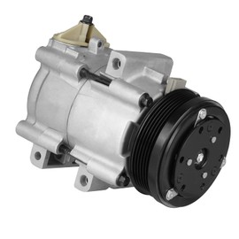 New AC Air Condition Compressor with Clutch for 02-05 Ford Excursion 5.4L 6.0L 6.8L, 94-02 Ford Crown Victoria 4.6L, 04-06 F-150 5.4L