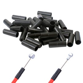Saipor 200pcs Bike Derailleur Shift and Brake Wire Cable Housing Ferrule End Caps, 100 pcs for 4mm derailleur /100 pcs for 5mm brake Cable