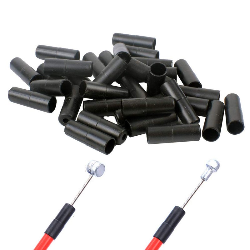 Saipor 200pcs Bike Derailleur Shift and Brake Wire Cable Housing