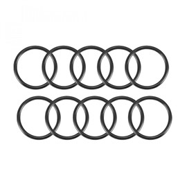 TA-VIGOR 10Pcs Nitrile Rubber O-Rings, 38mm OD 32mm ID 3mm Width Rubber Washers Spacer O-Rings Gasket kit, Metric Sealing Gasket for Hose, Faucet, Automotive, Plumbing