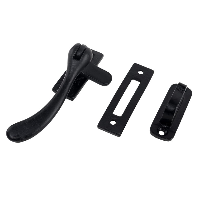 SKANDH Iron Flip Latch for Barn Doors Casement Window Locks,