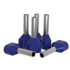 Twin Ferrules 0.5-16 mm² wire end sleeves insulated: (100 pieces,