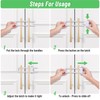 6 Packs Sliding Cabinet Locks, Modacraft Baby Proofing U-Shaped Child