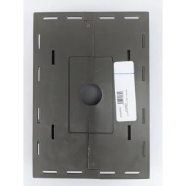 Royal Building Solutions Vinyl Siding Recessed Split Mount Pipe Mounting Blo Universal Fit  Dark Gray 887