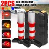 Aswalling 2Pcs LED Emergency Road Flash Flare Roadside Beacon Strobe