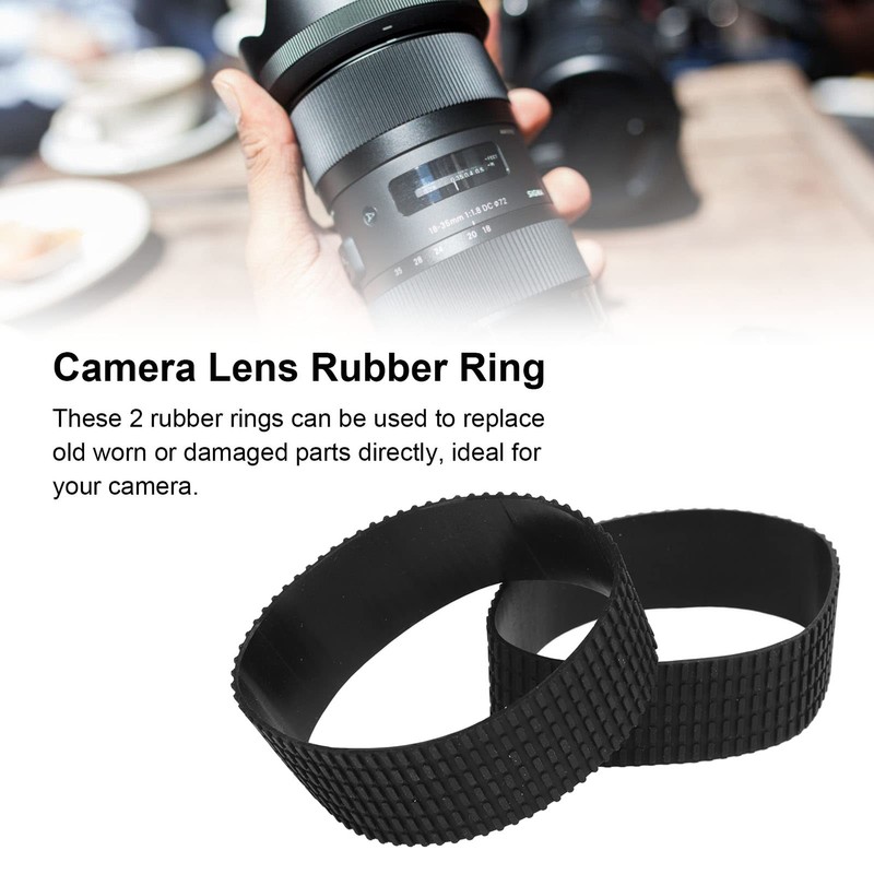 Rubber Ring Set for Camera Lens, Rubber Ring for Zoom