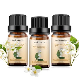 3pcs Essential Oil Sets Fragrance Oil Essential Oil Set 10mL/Bottle - 100% Pure Essential Oils for Candle Making (3-Pack Jasmine)