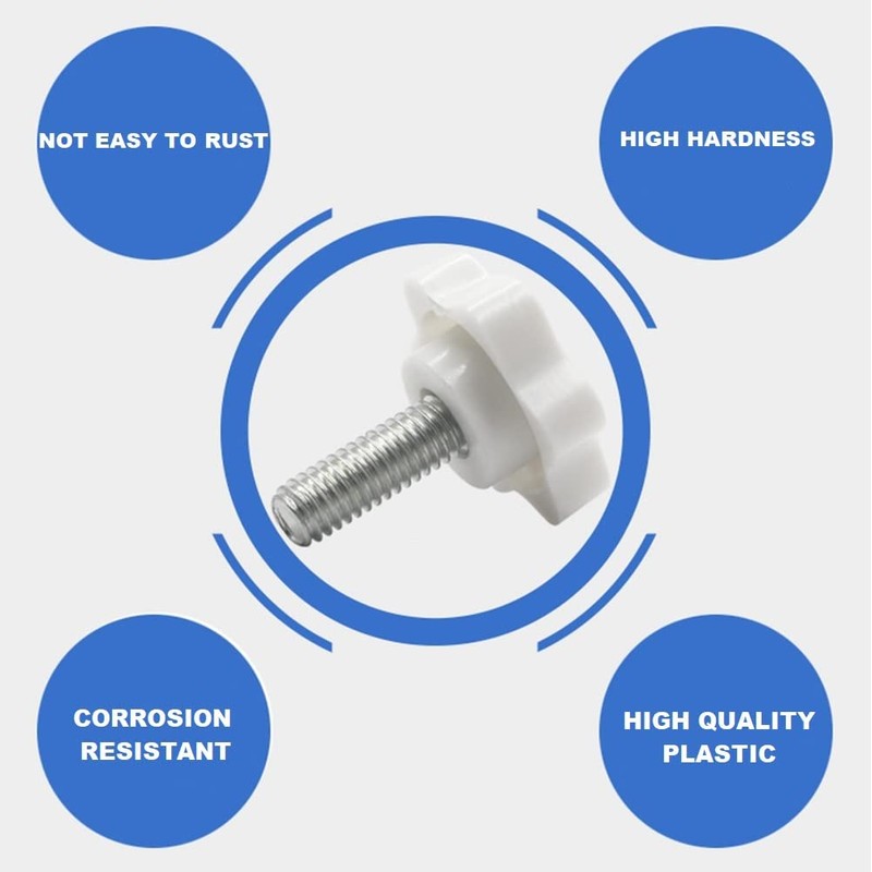 CONPHERON Star Grip Screw Clamping Knob M8 x 16 mm