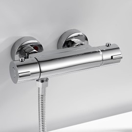 MISSMIN 4 INCH RV thermostatic shower faucet valve with hand-held shower