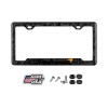 BLVD MCLAREN 100% REAL FORGED CARBON FIBER CAR NOTCHED LICENSE