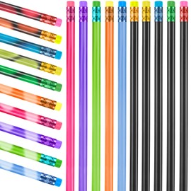 Color Changing Mood Pencil for Kids 2B Changing Fun Pencil Assorted Color Thermochromic Pencils with Eraser for Students Christmas Valentine Birthday Pencils Party Favors (100 Pieces)