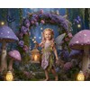 Kate 7x5ft/2.2x1.5m Mushroom Backdrop for Photography Fairy Tale Forest Birthday