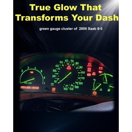 ASACEXU - Paquete de 10 bombillas LED T5 verdes T4.7 Neo Wedge Dash - Calibre Cluster Control Climático Luces de tablero para salpicadero de coche, HVAC AC Panel de repuesto de 12 V