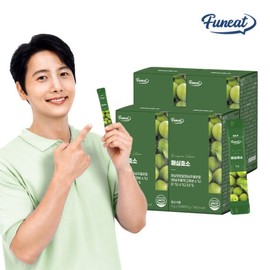 Plum Enzyme Fermented Enzyme 3+1 Box (Upgraded to 800,000 Activity Level) High-Activity Enzyme Plum Flavor Amino Acid / 매실 효소 발효효소 3+1박스 (80만 역가수치 업그레이드) 고역가효소 매실맛 아미노산