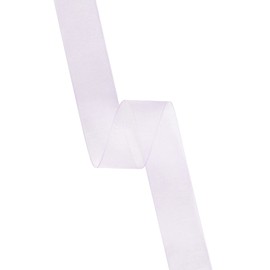 AVANAVA 1 Inch Wide Sheer Organza Ribbon Multi-colors for Gift wrapping Bouquet Wedding Decoration Floral Arrangement - 50 Yards (Lt. Orchid)