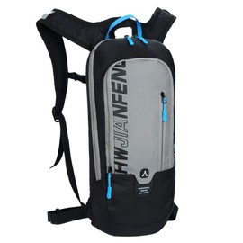 Mochila de Ciclismo Mochila de Bicicleta de montaña para Hombres, Mujeres, Viajes, Deportes al Aire Libre, Motocicleta, Andar en Bicicleta, Mochila de Nailon, Bolso, color gris