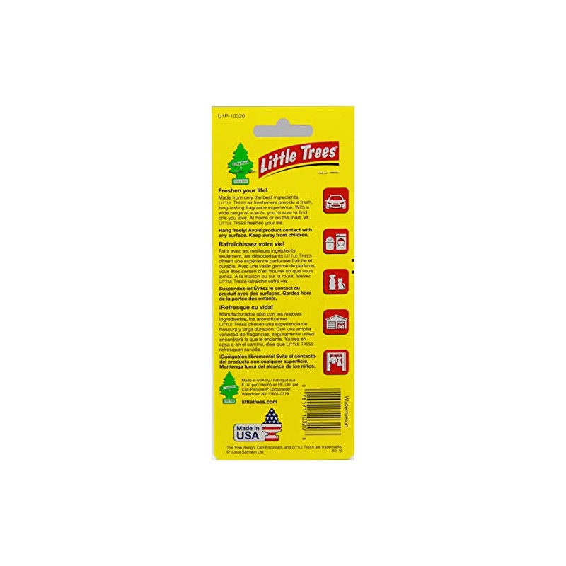 LITTLE TREES Car Air Freshener | Hanging Paper Tree for