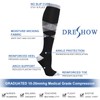 DRESHOW 4 Pairs of Compression Socks for Women, Men, Support