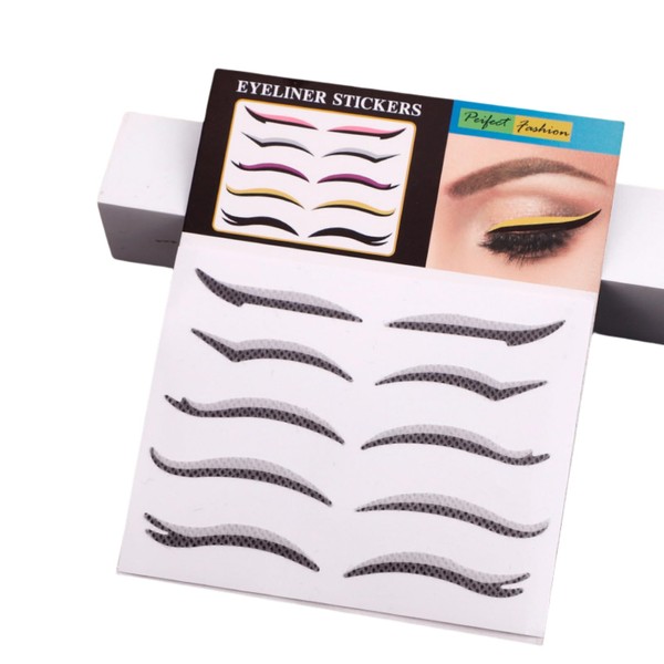 VIVIDCHIC 100Pcs Natural Colored Eyelid Tape Stickers Non-woven Fiber Eyelid