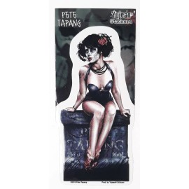 The Deaths Of Pete Tapang  Peel & Stick Sticker 3 1/4 " X 6 1/2" Yujean