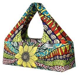 BagYG Yoga Mat Bag - Large with Strap, Zipper and Pockets Bags Carriers Fits All Your Stuff for Women Most Size Mats, Sunflower, 30/''x9/''x11/'' (BagYG-31152379)