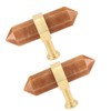 KYEYGWO Pack of 2 Red Aventurine Healing Stone Dot Furniture