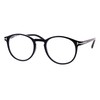 SA106 Retro Round Keyhole Thin Horn Rim Plastic Reading Glasses
