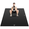 Cybstrax Extra Large Exercise Mat, 10’ x 6'/ 8’ x