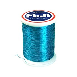 FUJI Ultra Poly Fishing Rod Wrapping Thread for Custom Fishing Rod Building - Metallic Size D / 250m MTD01 (Ice Blue 908)