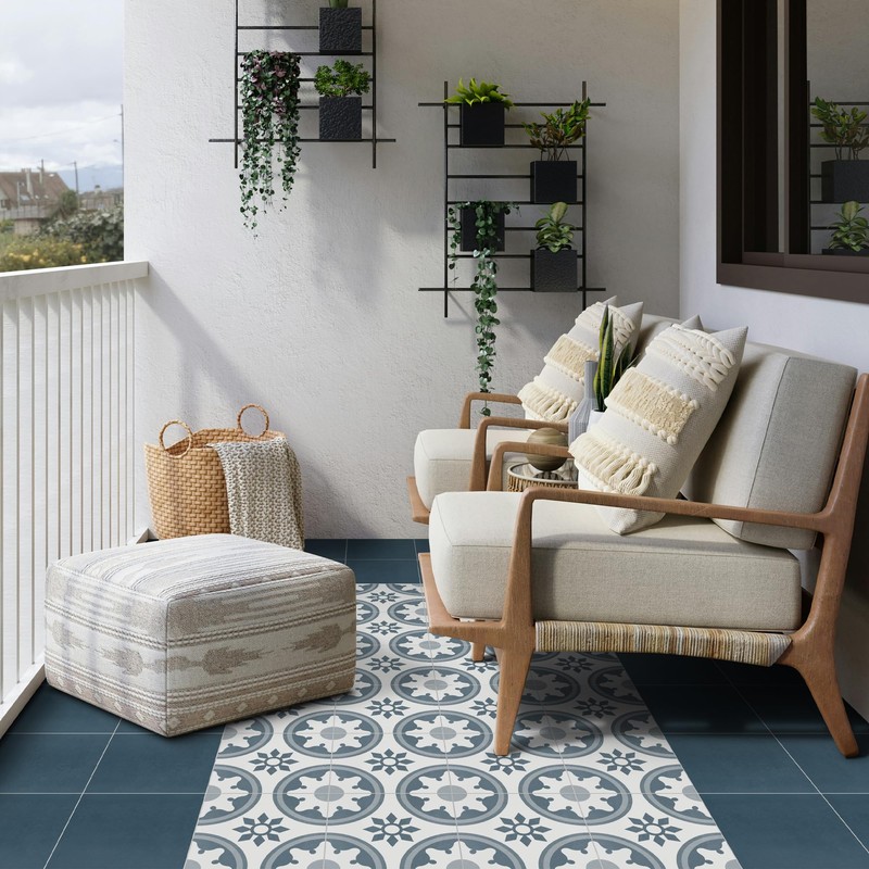 16-Pack Peel and Stick Floor and Wall Tile for Kitchen