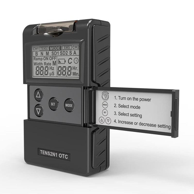 Therapist’s Choice TENS Unit and EMS Muscle Stimulator ComboOTC TENS