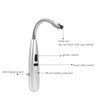 Power Display Pulse Lighter Metal Hose USB Charging Electric Lighter