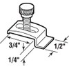 Prime-Line T 8724 Storm Door Panel Clip with Screws, 1/4