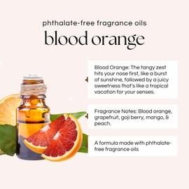 Car Diffuser, Blood Orange, 2 Pack, Hanging Air Freshener, 8ml, Phthalate-Free Oil, Premium Fragrance, Uplifting Aroma, Car, Office, Closet, Locker, Bathroom, (Blood Orange (2 Pack))