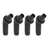 4pcs Sunroof Drain Tube Connector EEH500100 Rubber Black Replacement for
