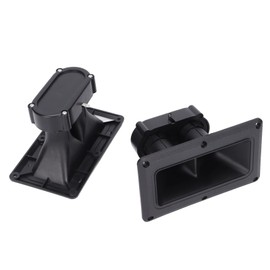 Yosoo Wide Dispersion Horn Tweeter, Wide Dispersion Horn Tweeter Dual Drive Ceramic High Sensitivity Piezoelectric Speaker