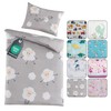 BaSaTex Children's Baby Bedding Set for Girls and Boys 100
