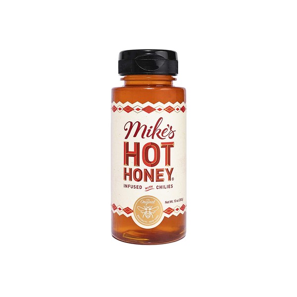 Mike’s Hot Honey, 10 oz Easy Pour Bottle (1 Pack), Honey with a Kick, Sweetness & Heat, 100% Pure Honey, Shelf-Stable, Gluten-Free & Paleo