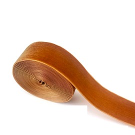 Heyiwell 5Yard Brown Velvet Ribbon for Home Decor, Wrapping,DIY Crafts 38mm(1 1/2" Inch)