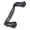 J-ouuo Fishing Reel Handle Carbon Fiber Double Handle Baitcasting D