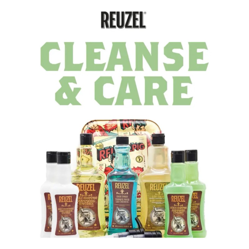 Reuzel Shampoo 3 En 1 Cabello Y Cuerpo Hidratante 350ml