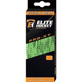 Elite Hockey PRO-X7 Skate Laces (X7-Lime, 120")