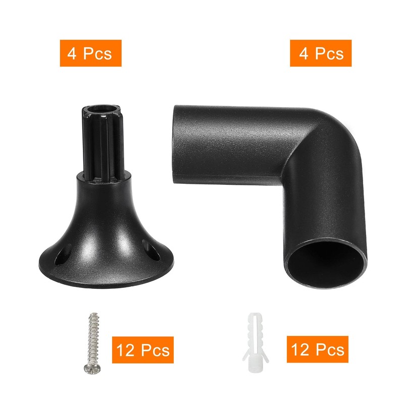 MECCANIXITY Solar Torch Light Base and Joint Kit Landscape Light