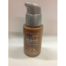 Maybelline Instant Age Rewind Foundation Caramel (Dark-2) Pump Cap With AVOCADO.