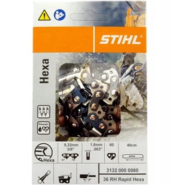 Stihl 31320000060 Saw Chain 36 RH Rapid Hexa 3/8 1.6 mm
