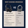 HROEENOI Premium Wireless Bluetooth Over-Ear Headphones with Active Noise Cancelling