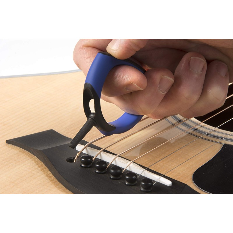 MusicNomad GRIP Puller - Premium Acoustic Guitar Bridge Pin Puller