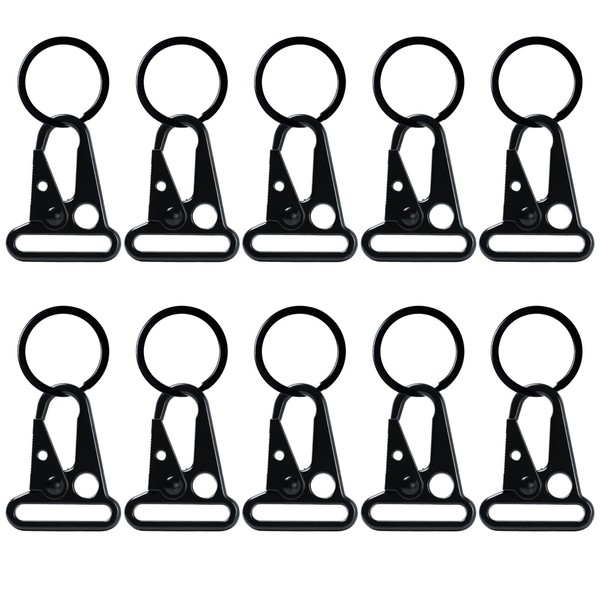 10Pieces Enlarged Mouth Clips Metal Sling Clip Clasp Olecranon Hook