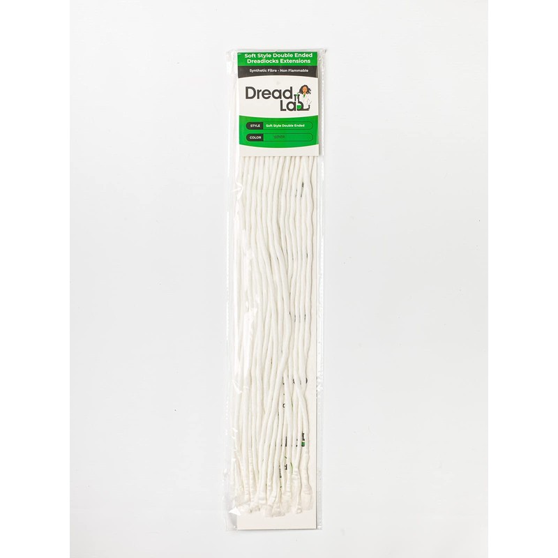 DreadLab 10 x Soft Double Ended Synthetic Grid Curls -