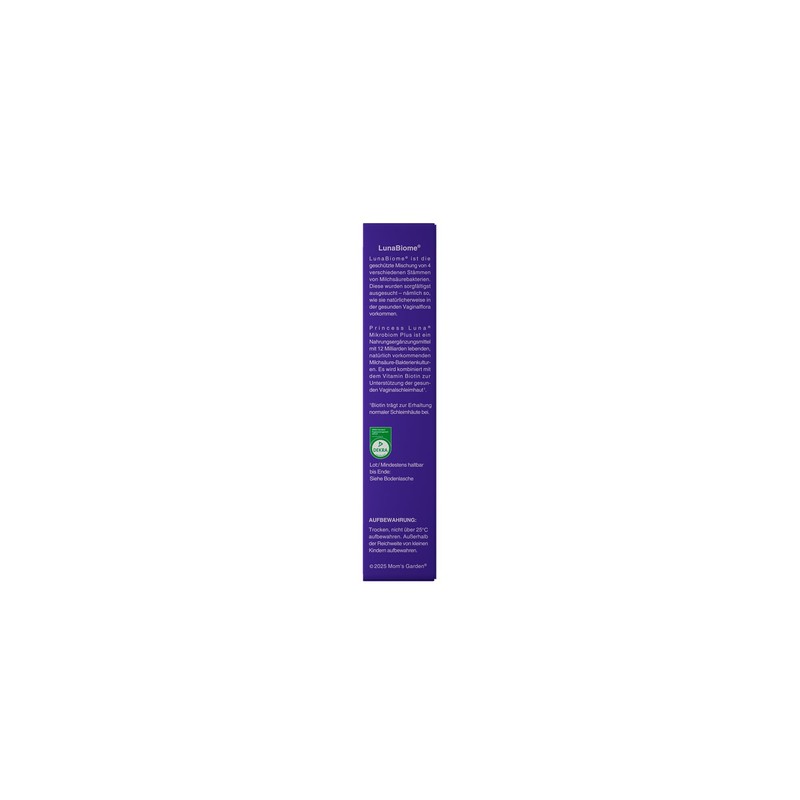 Princess Luna Microbiom Plus, for Women, 12 Billion Live Lactic